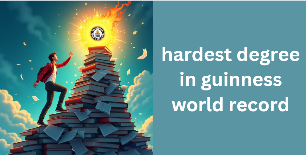 hardest degree in guinness world record